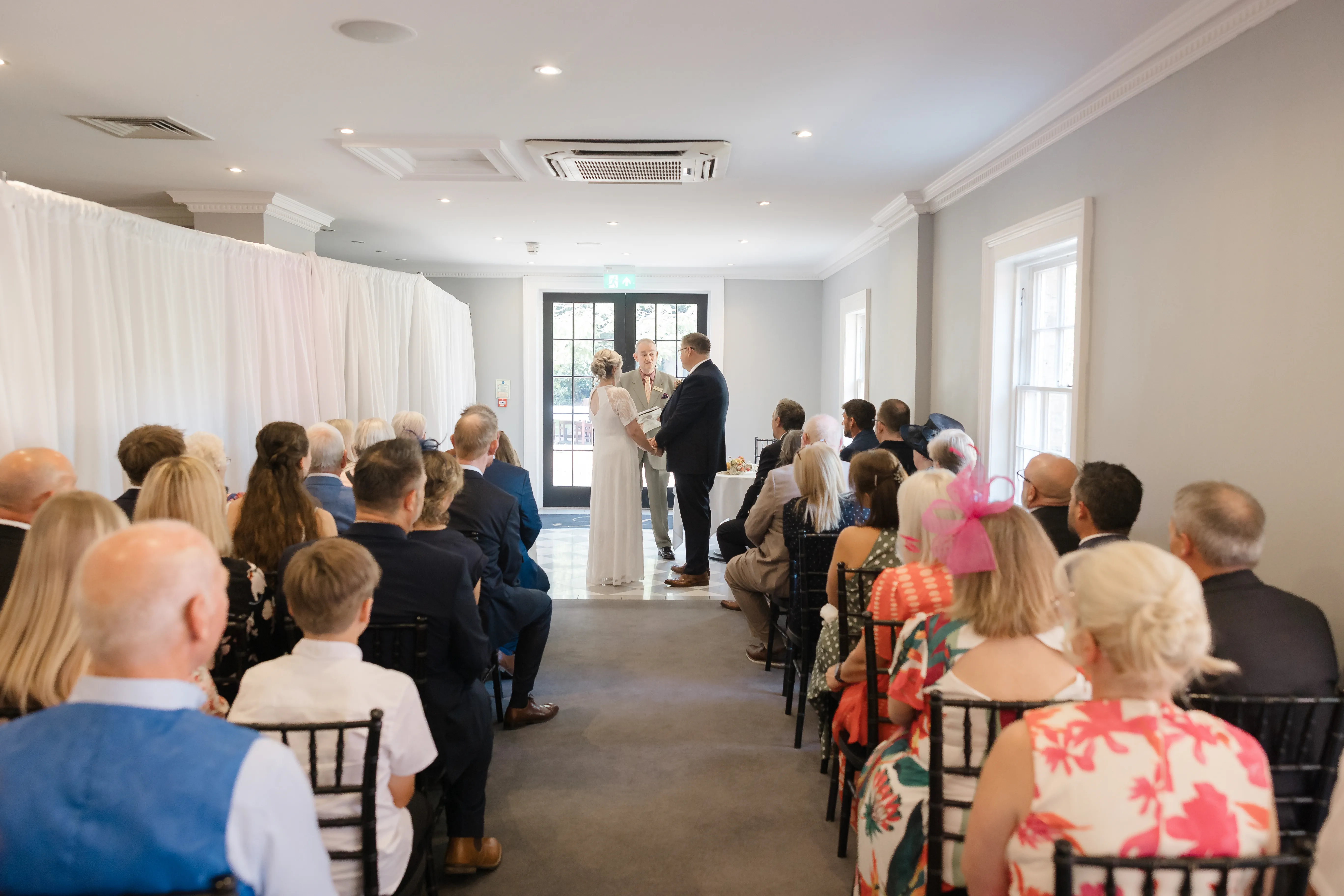 Getting ready &mdash; Mel and Simon