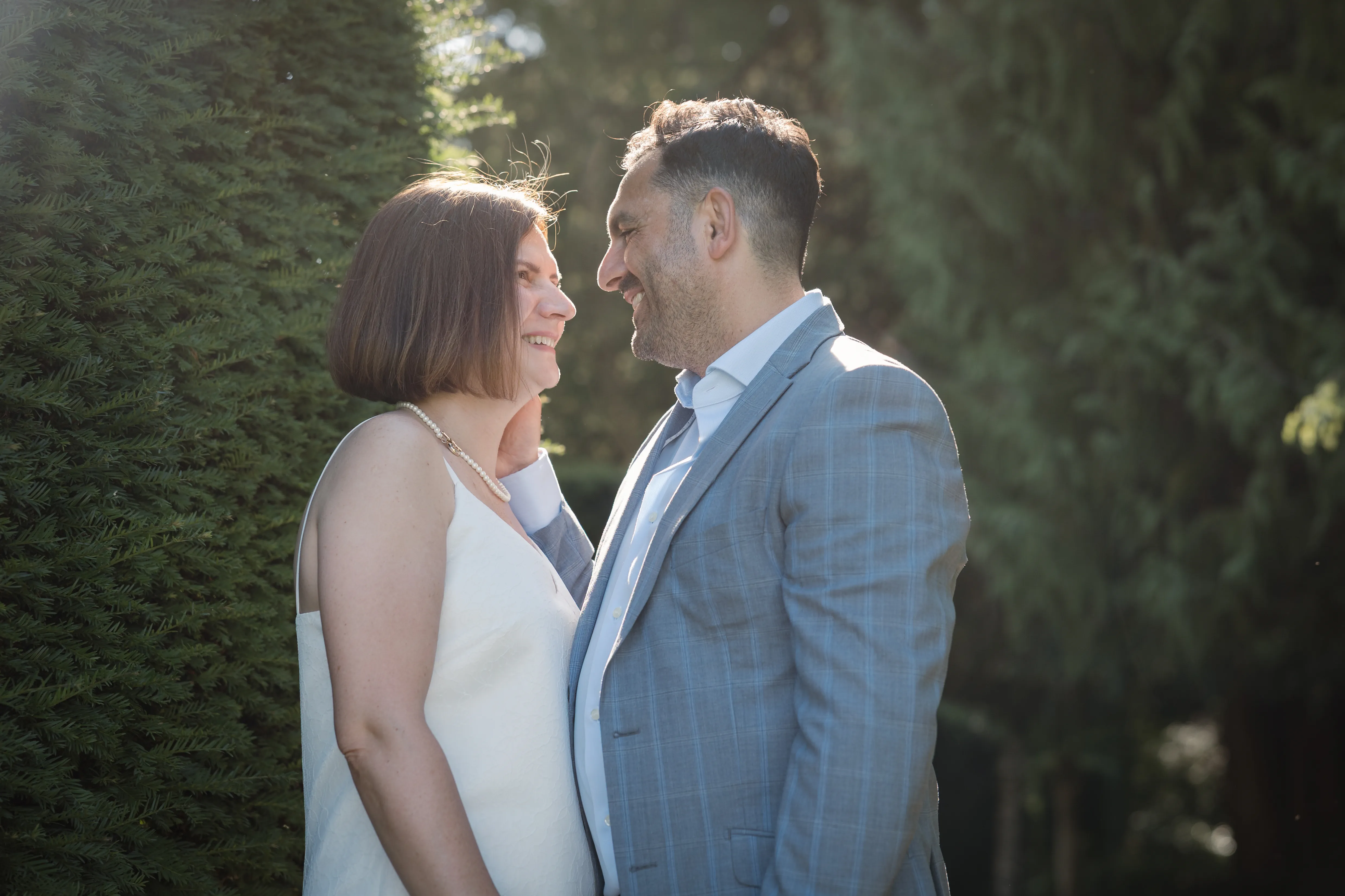 In the gardens &mdash; Zita and Aurelian